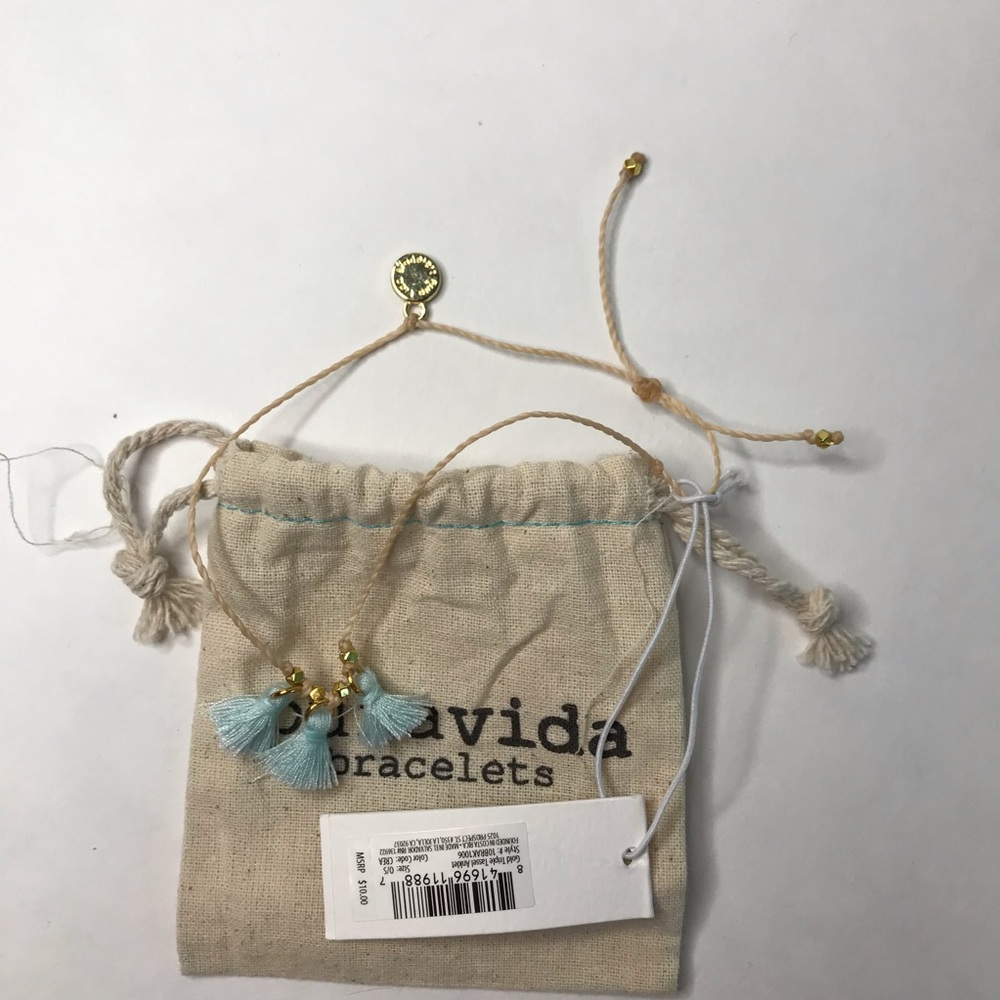 Pura Vida Anklet with tassels